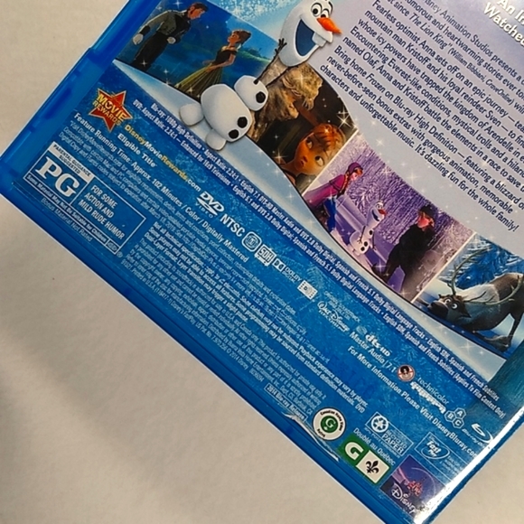 Frozen Blu Ray/DVD Combo Pack in VG condition - Picture 6 of 17
